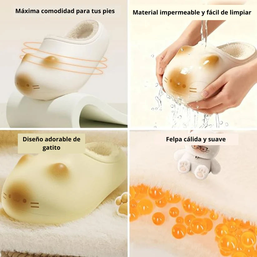 Pantuflas que dejan huellitas reales 🐾